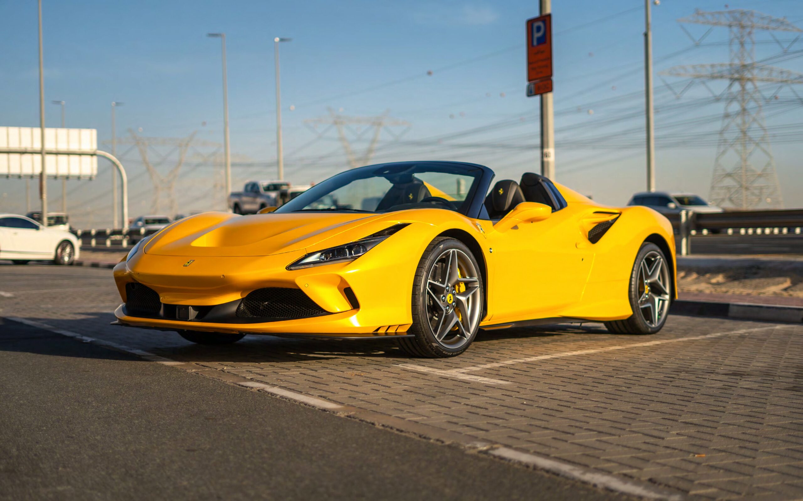 Ferrari F8 Spider Yellow