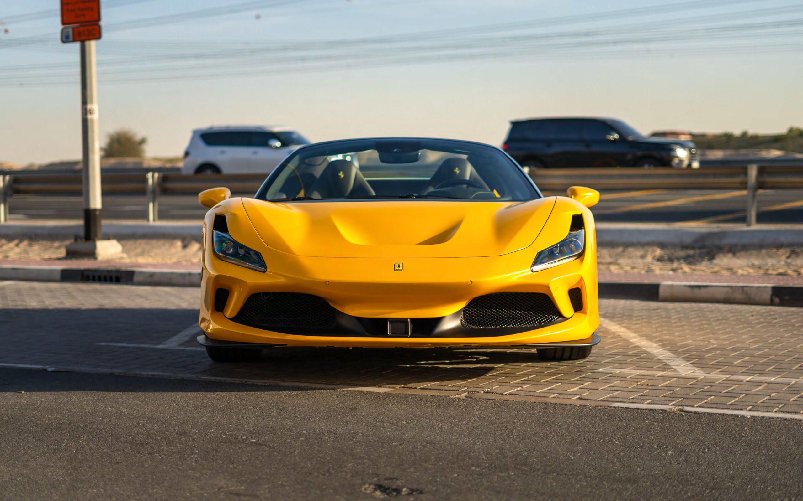 Ferrari F8 Spider Yellow