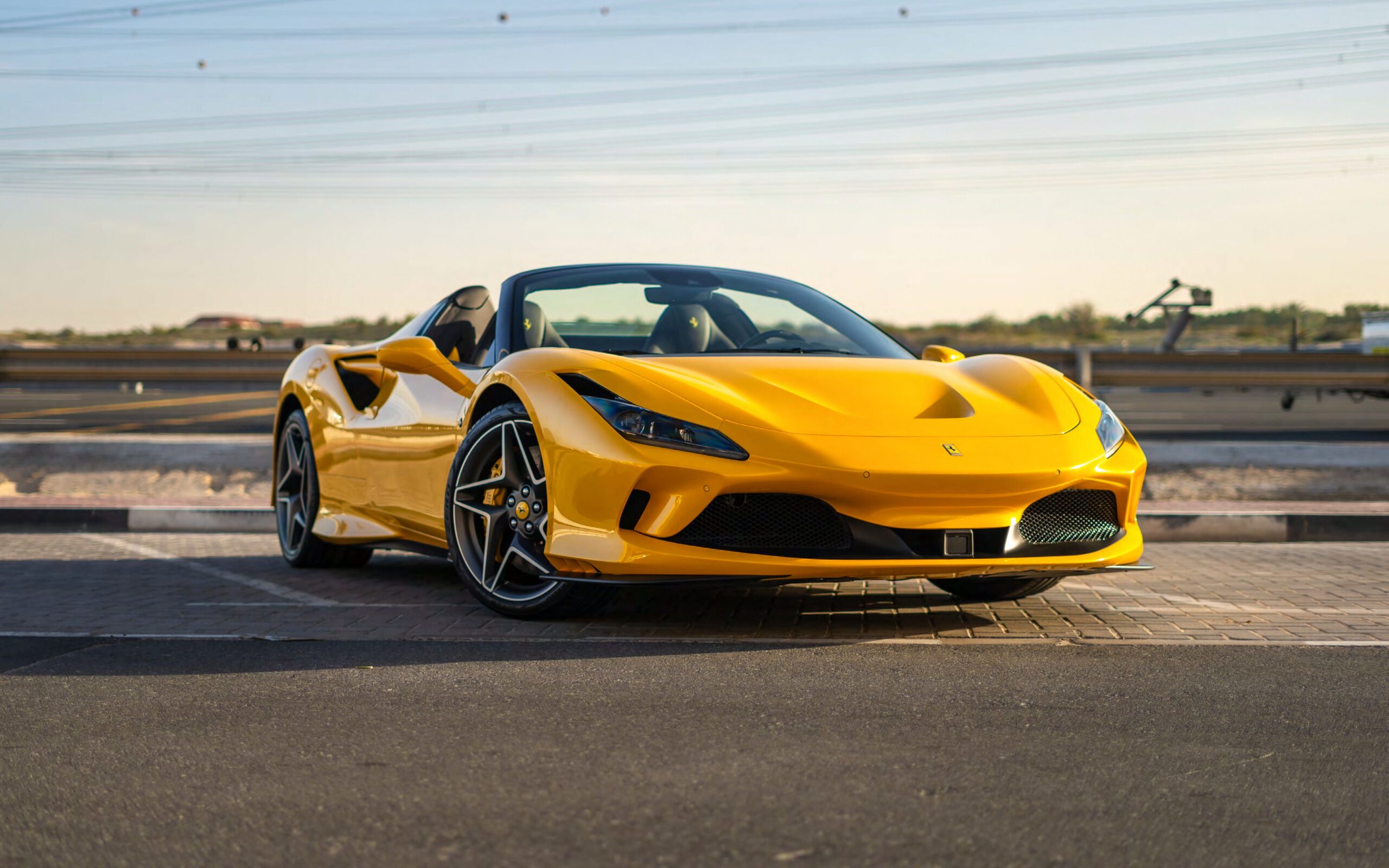 Ferrari F8 Spider Yellow