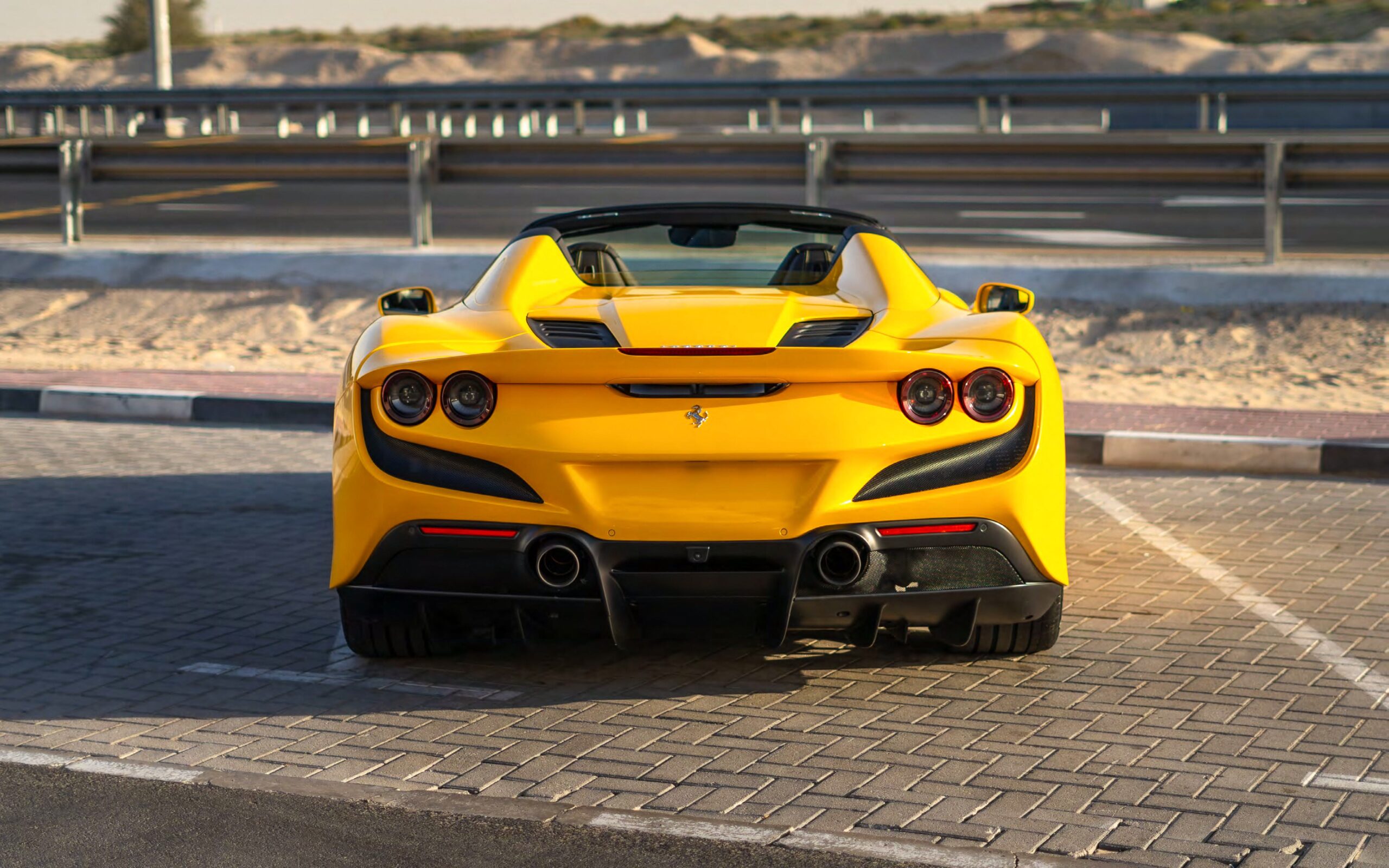 Ferrari F8 Spider Yellow