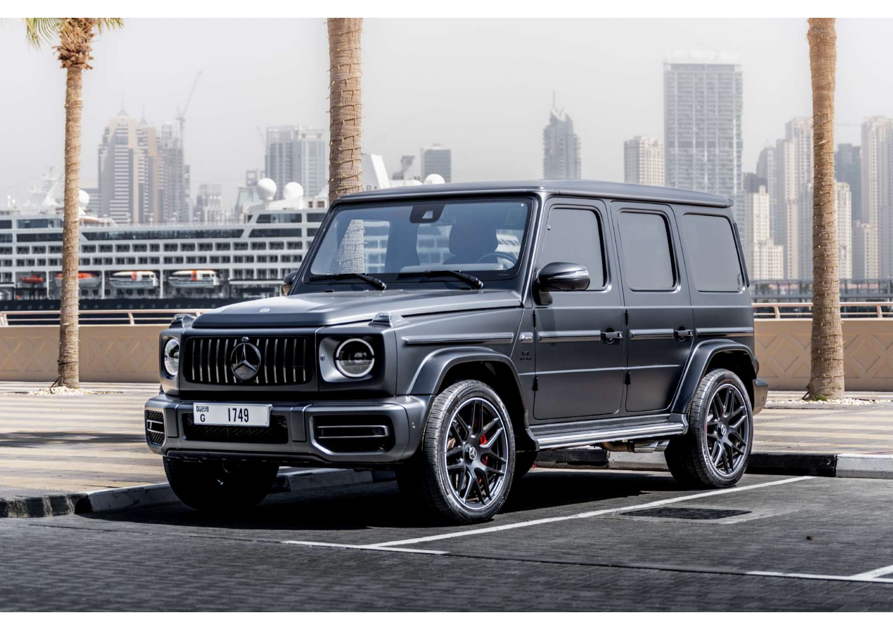Mercedes G63 Matte Black