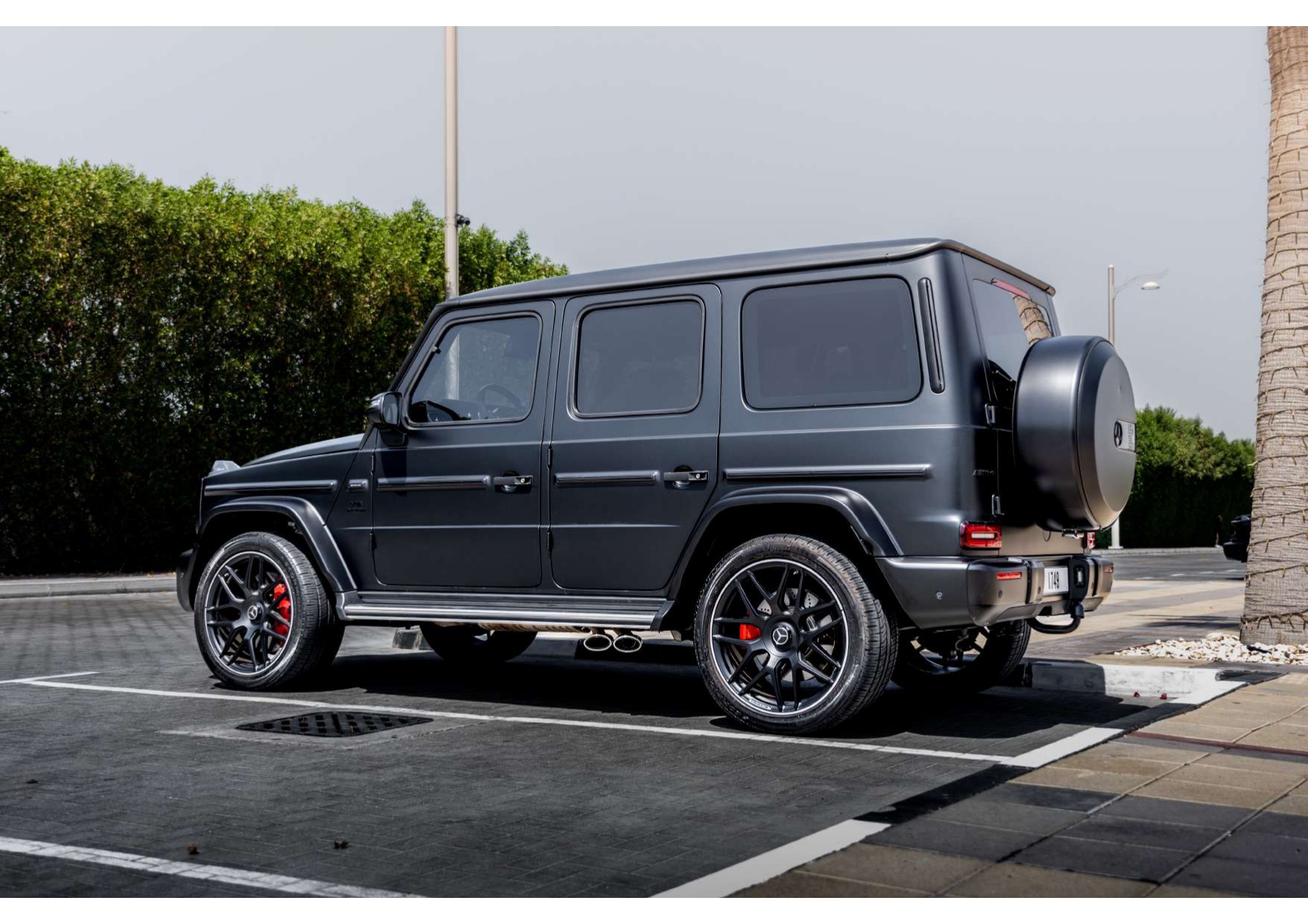 Mercedes G63 Matte Black