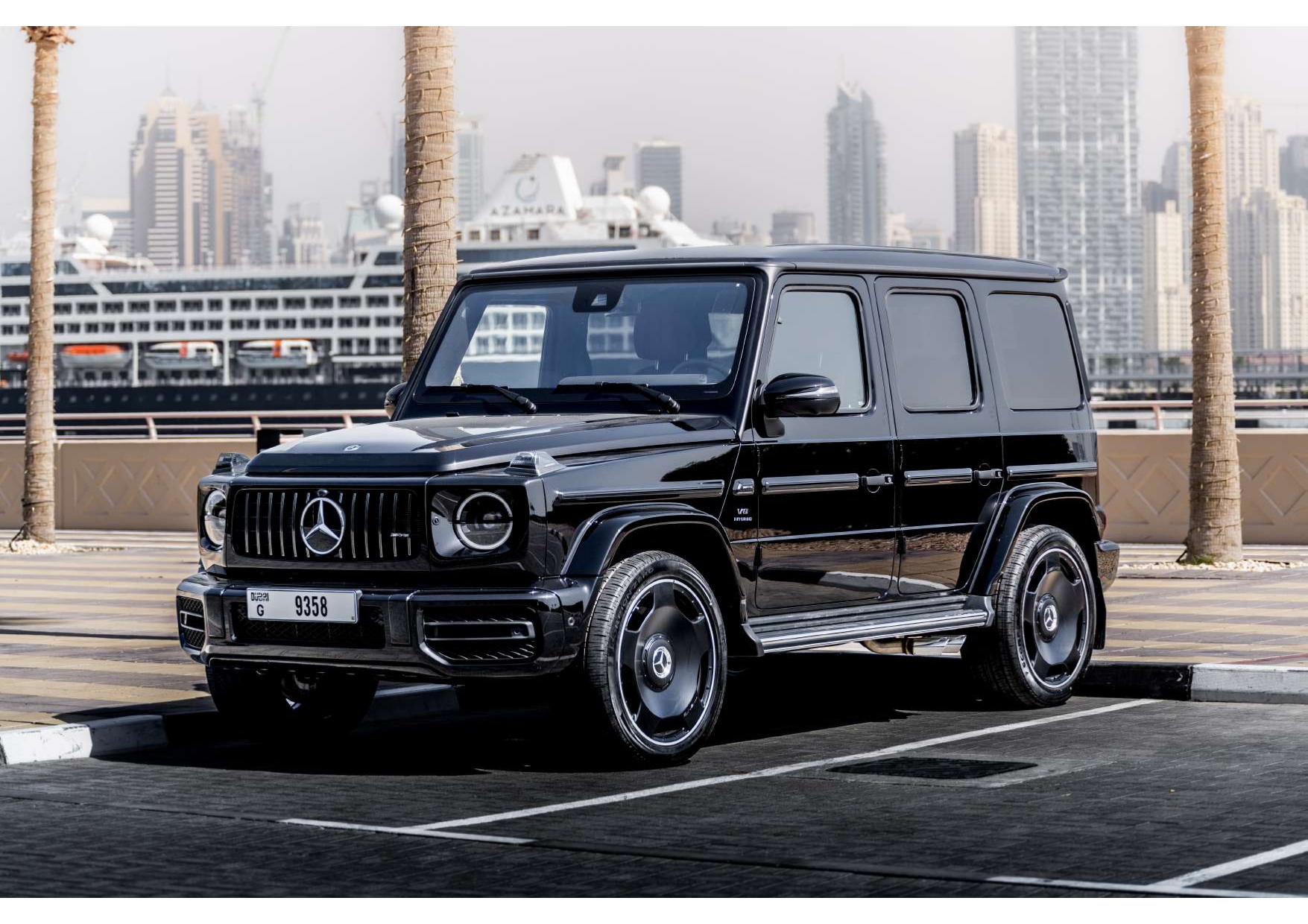 Mercedes G63 Black Shiny